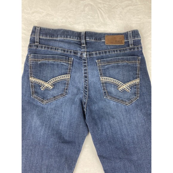 BKE Jake Straight Leg Womens High Rise Jeans Size 36R - Picture 12 of 16